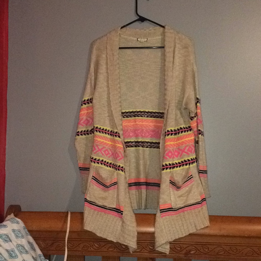 Throw over sweater